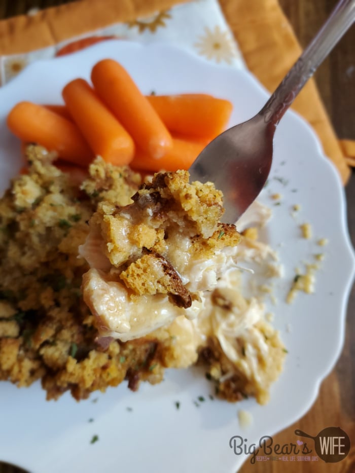 1980s Slow Cooker Chicken and Stuffing