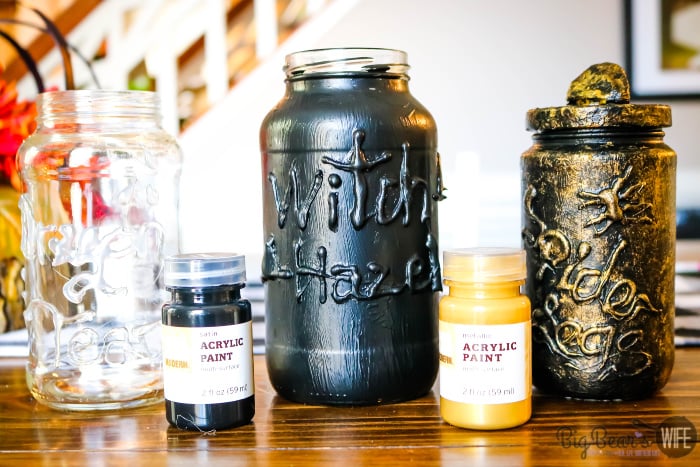 DIY Potion Bottles from Old Jars - Big Bear's Wife