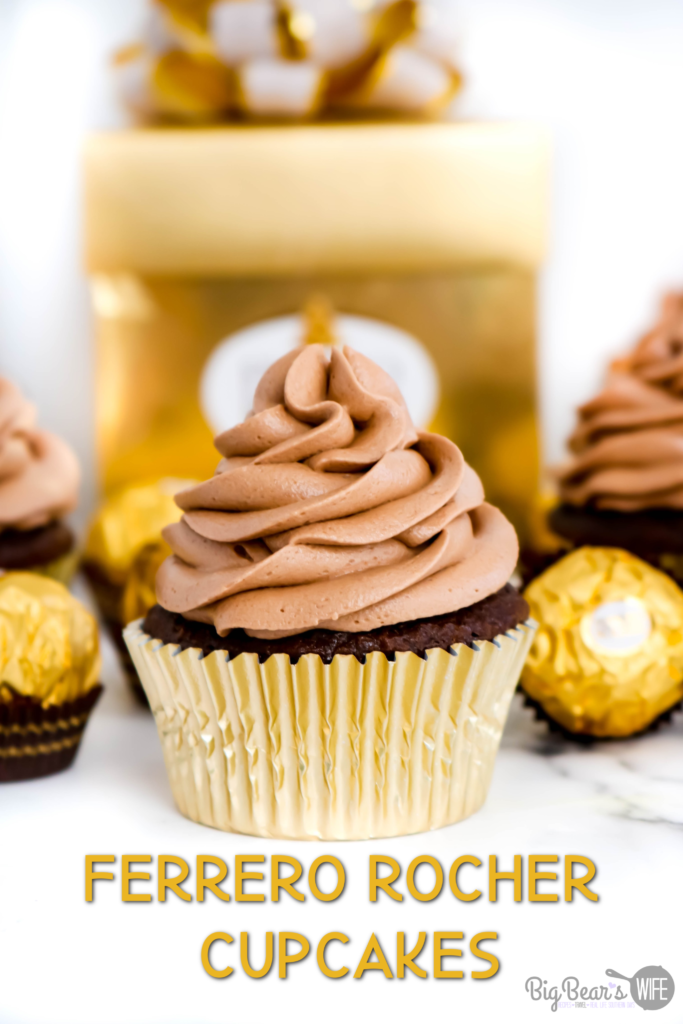 Ferrero Rocher Cupcakes