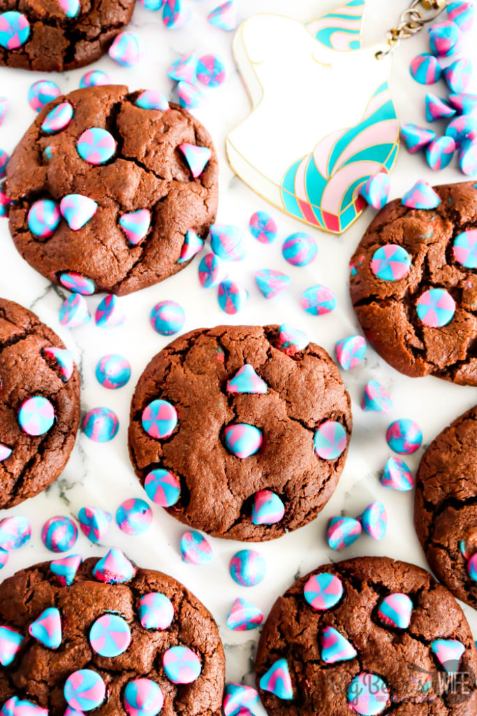 Chocolate Unicorn Cookies