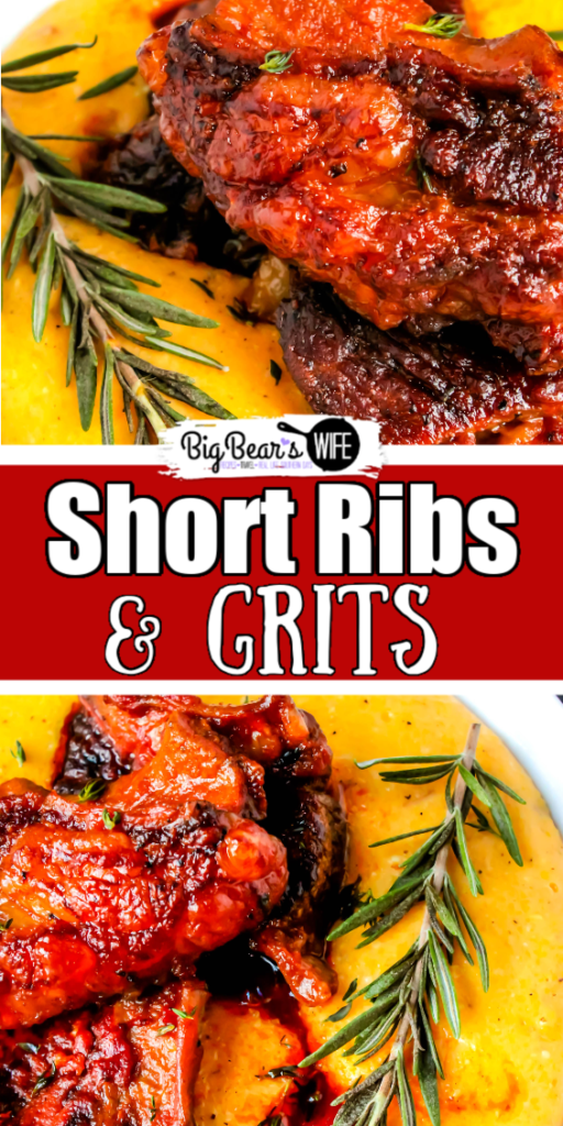 Short Ribs and Grits - A restaurant quality meal that can be made perfectly in your very own kitchen! These ribs have been seasoned, braised and slow roasted for the perfect, fall off the bone short rib. Next, they’re paired with homemade cheesy grits for a fantastic meal that’s full of southern comfort in every bite!