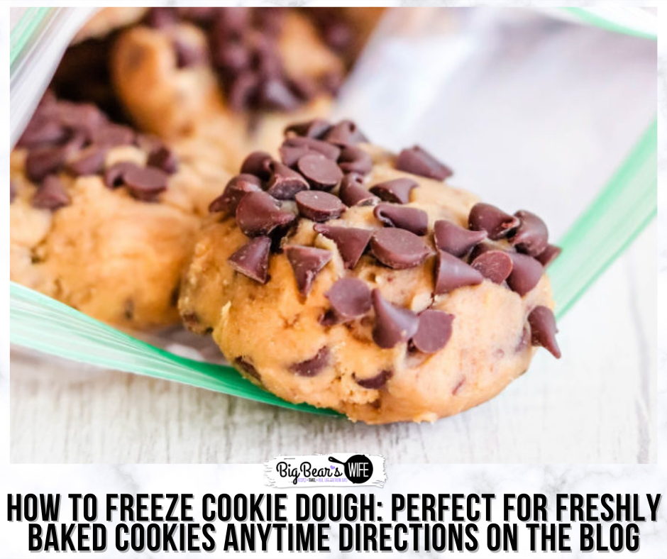 How to Freeze Cookie Dough Perfect for Freshly Baked Cookies Anytime