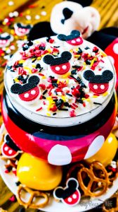 Mickey Mouse Cheesecake Dip