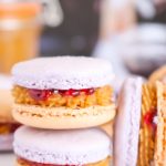 Peanut Butter and Jelly Macarons