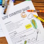 FREE Printable Recipe Coloring Pages – VOL 1