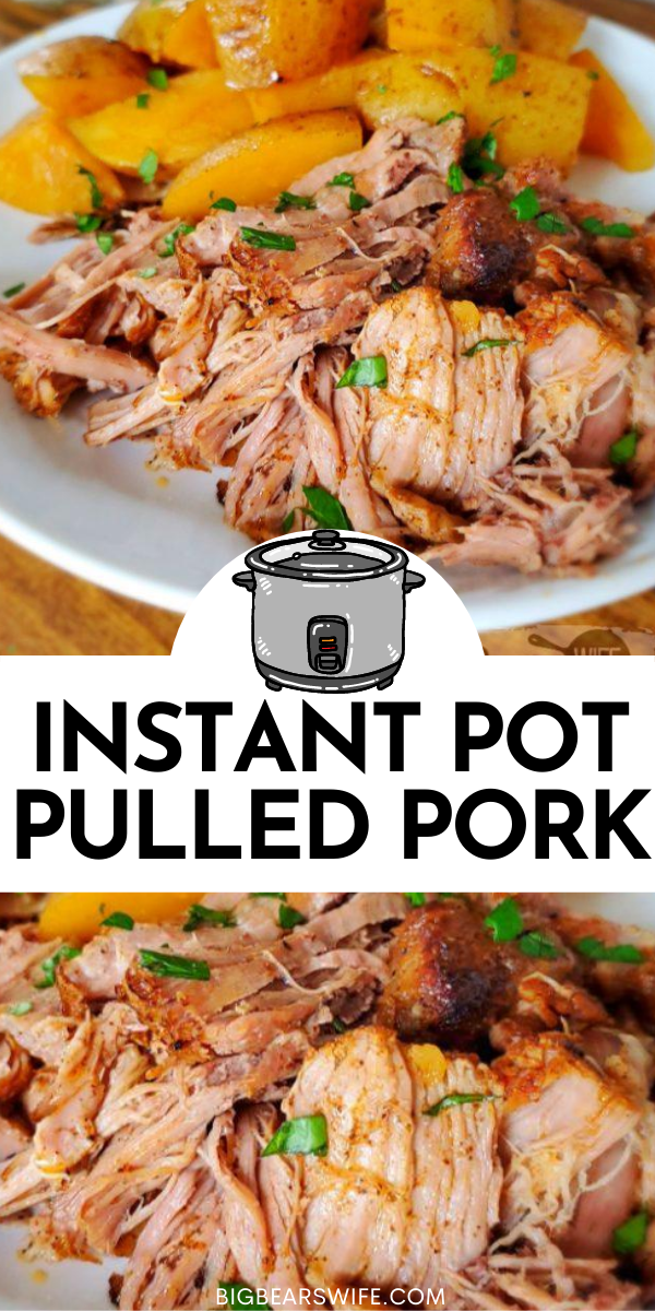 Ready for a super easy meal that’s perfect for weeknights or weekends? This Instant Pot Pulled Pork & Potatoes is a family favorite and super easy to make!

 via @bigbearswife