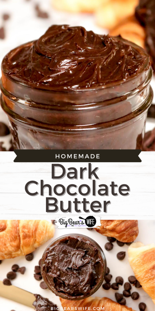 Dark Chocolate Butter