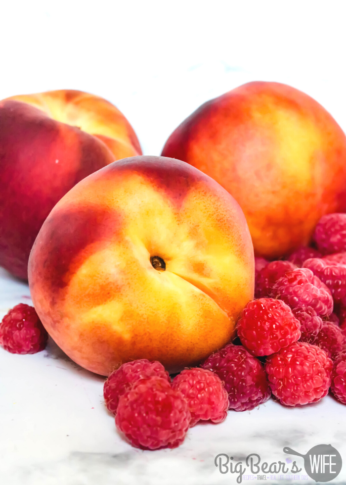 Raspberry & Peaches 
