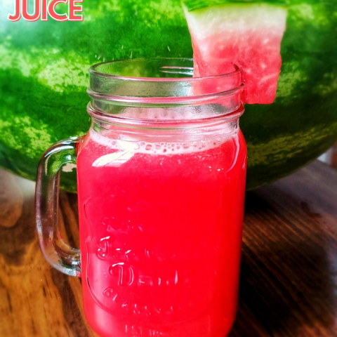 Spiked Watermelon Honey Juice