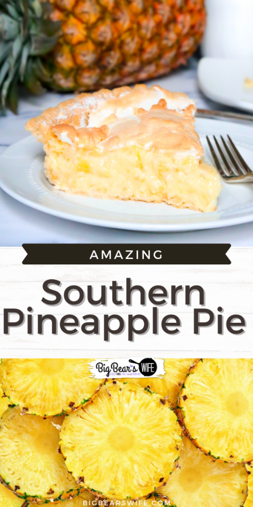 Southern Pineapple Pie 