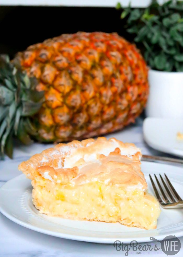 Southern Pineapple Pie 
