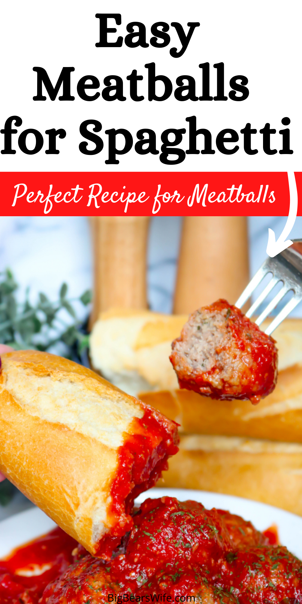 This recipe is just great for Easy Meatballs 
for Spaghetti via @bigbearswife