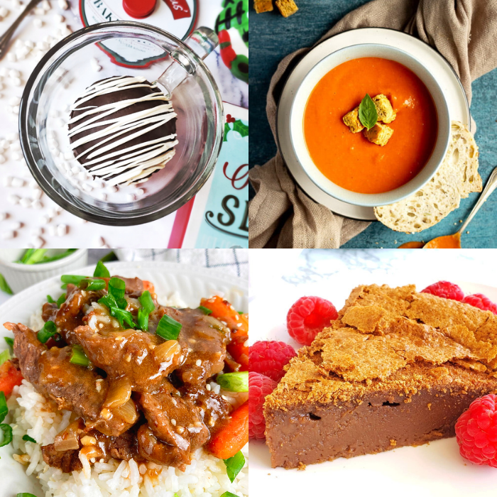 Welcome to Meal Plan Monday 240! We're sharing recipes for Better than Takeout Easy Mongolian Beef, The Best CRAZY Cheap and Easy Tomato Soup Recipe, Chocolate Impossible Pie, Hot Chocolate Bombs and many more!