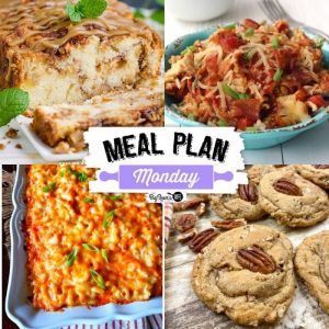  Welcome to Meal Plan Monday 244! This week we're featuring Amish Apple Bread, Skillet Monterey Chicken with Pasta, Butter Pecan Shortbread Cookies and Southern Baked Macaroni and Cheese!