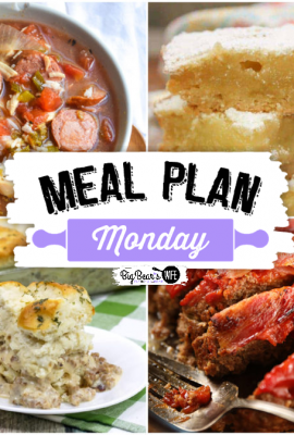 Hey, y’all! Believe it or not, it’s time for another super delicious edition of Meal Plan Monday!  It's time for Meal Plan Monday 253! 