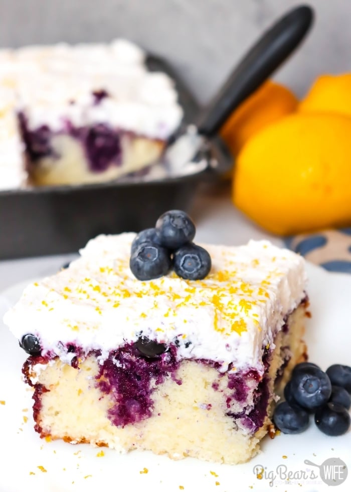 SLICE OF LEMON BLUEBERRY POKE CAKE (3)