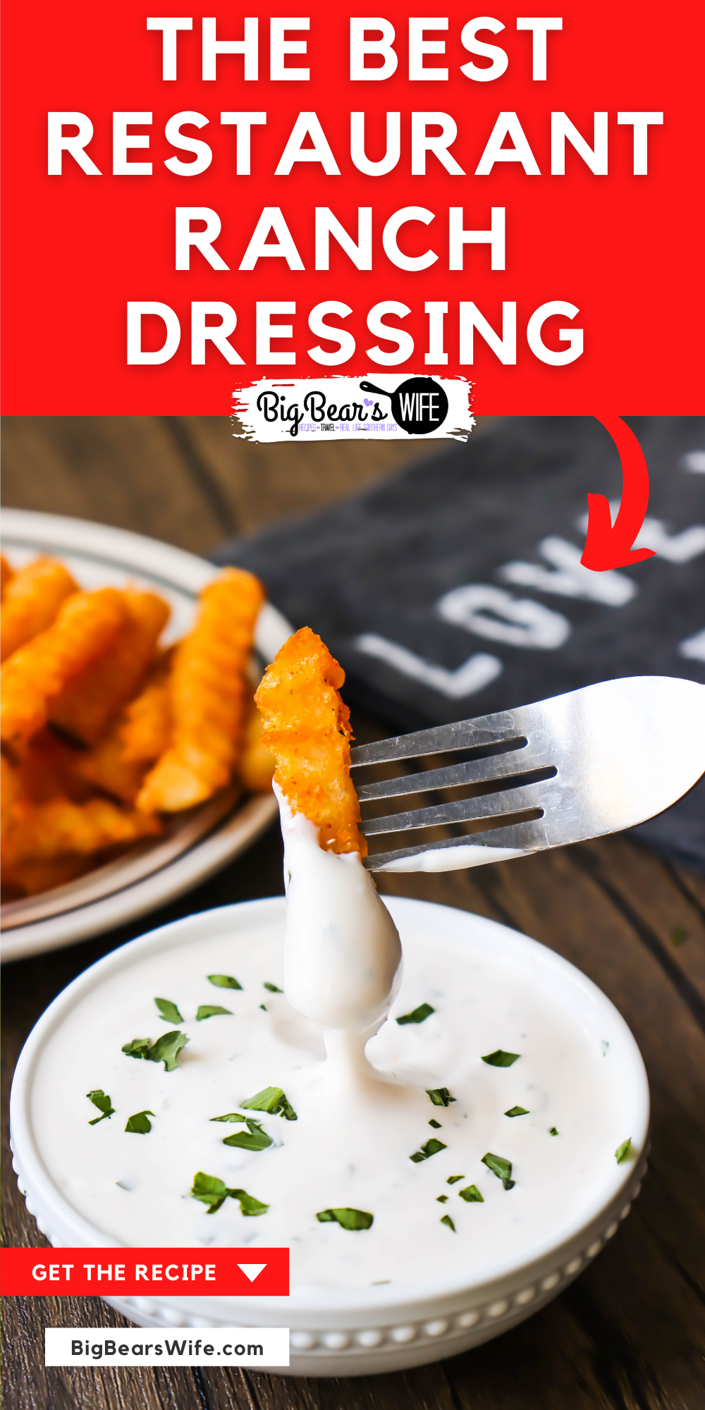This Copycat Rockola Ranch Dressing Recipe is pretty much 100% like the restaurant ranch dressing that was served at Rockola Cafe! It's by far the BEST ranch ever!  via @bigbearswife
