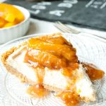 Peach Cheesecake Pie