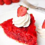Vintage Jello Strawberry Pie
