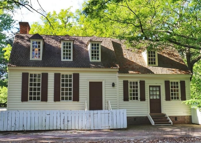 George Jackson House in Colonial Williamsburg