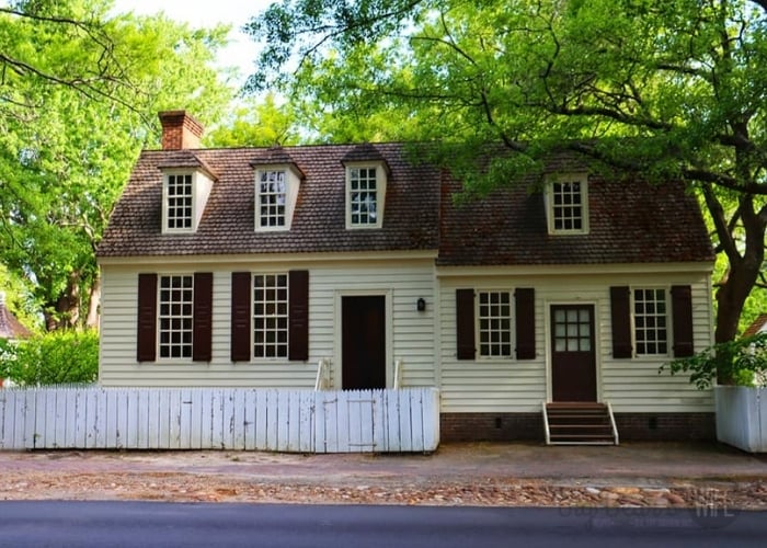 George Jackson House in Colonial Williamsburg