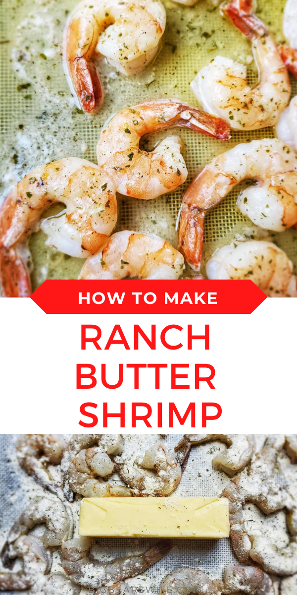 Ranch Butter Shrimp is a super quick dish that takes less than 15 minutes to make with only 3 ingredients! You're going to go crazy over how easy this shrimp recipe is!  via @bigbearswife