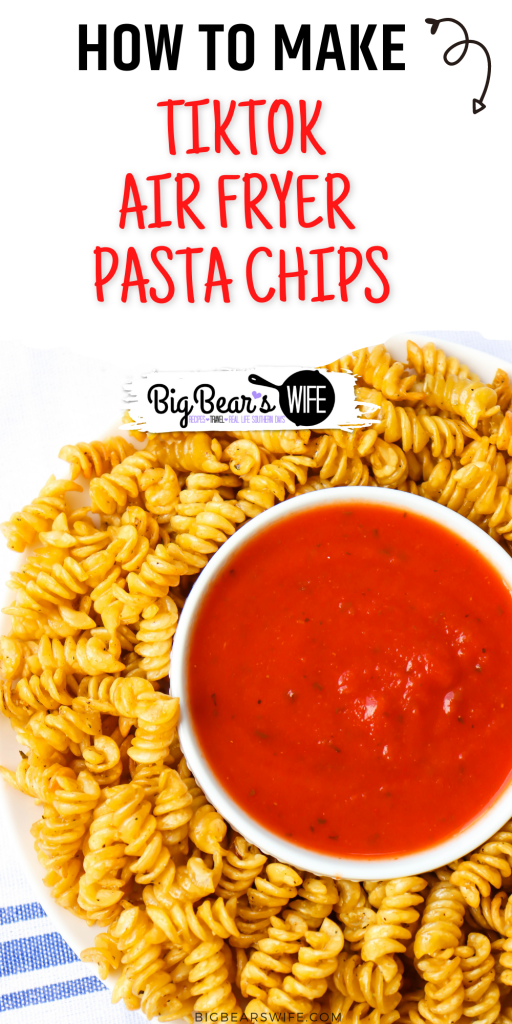 Crispy Air Fryer Pasta Chips are made with al dente pasta, grated parmesan, Badia's Complete Seasoning and a bit of olive oil in the air fryer! Perfect little snack bites for an appetizer tray or to snack on while watching a movie!