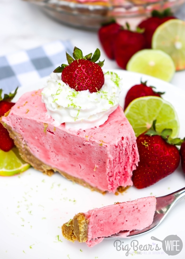 slice of Strawberry Margarita Pie (4)