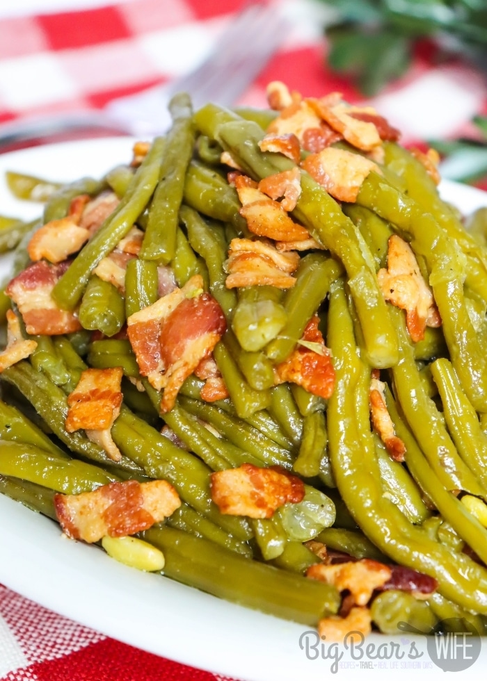 Instant Pot Southern Green Beans - Big Bear's Wife