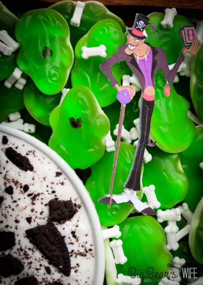 Dr Facilier and Green Gummy Frogs