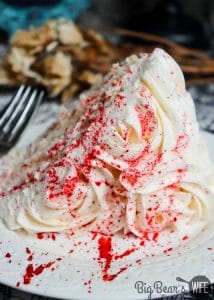 Slice of Haunted Mansion Bloody Wedding Cake (2)