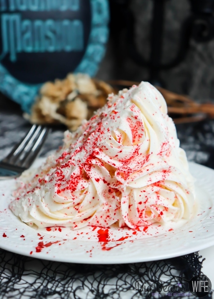Slice of Haunted Mansion Bloody Wedding Cake (3)
