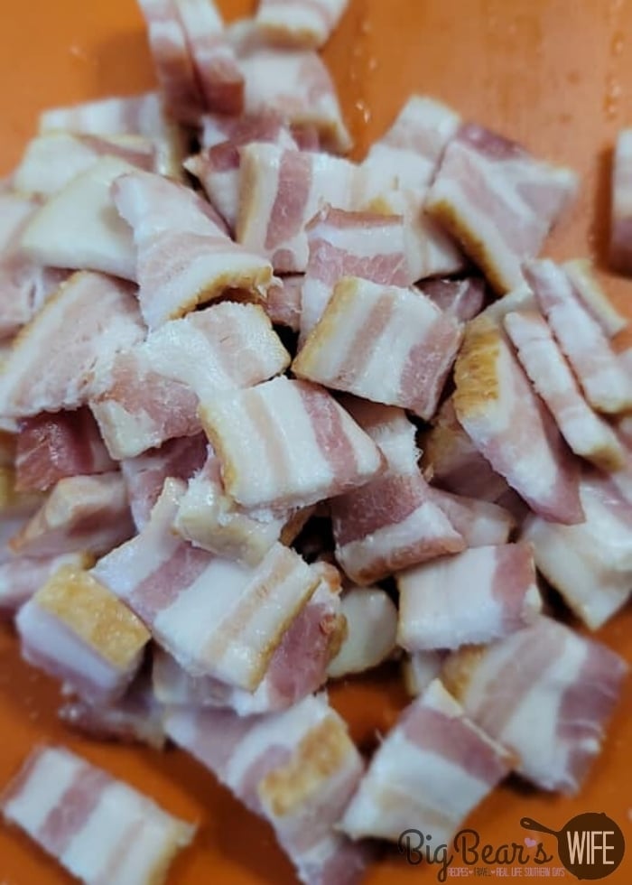 Cut bacon