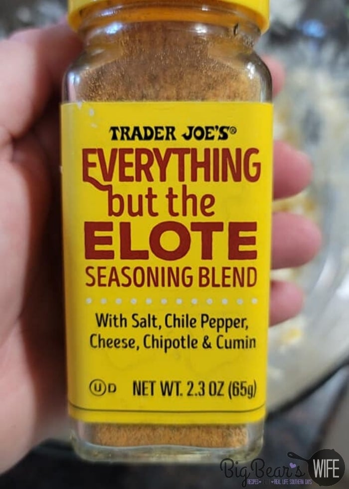 Traders Joe Everything but the Elote Seasoning Bottle