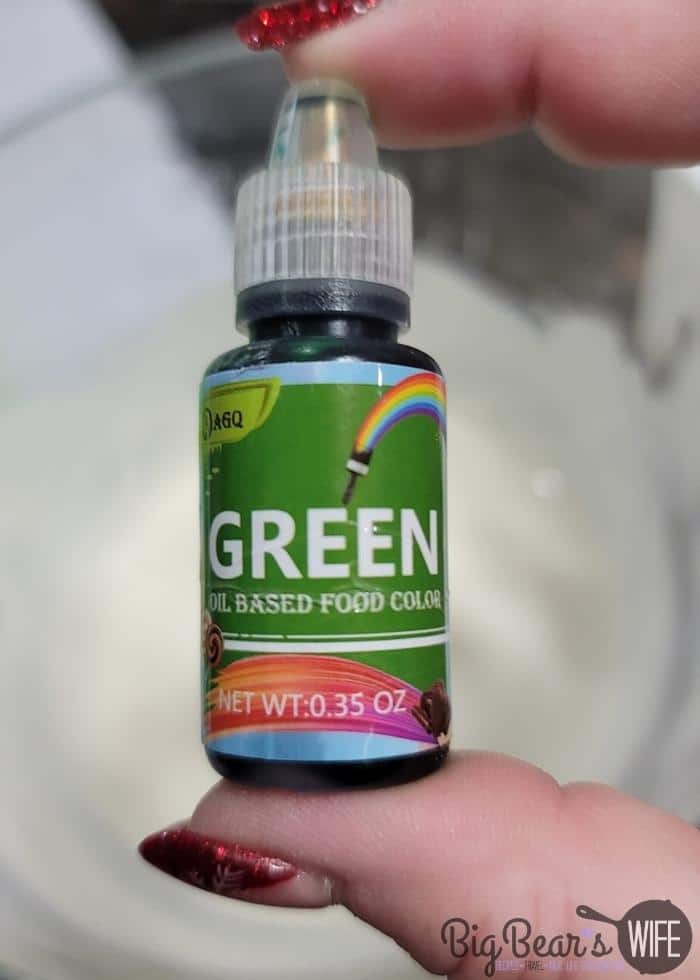 Green Oil Based Food Coloring