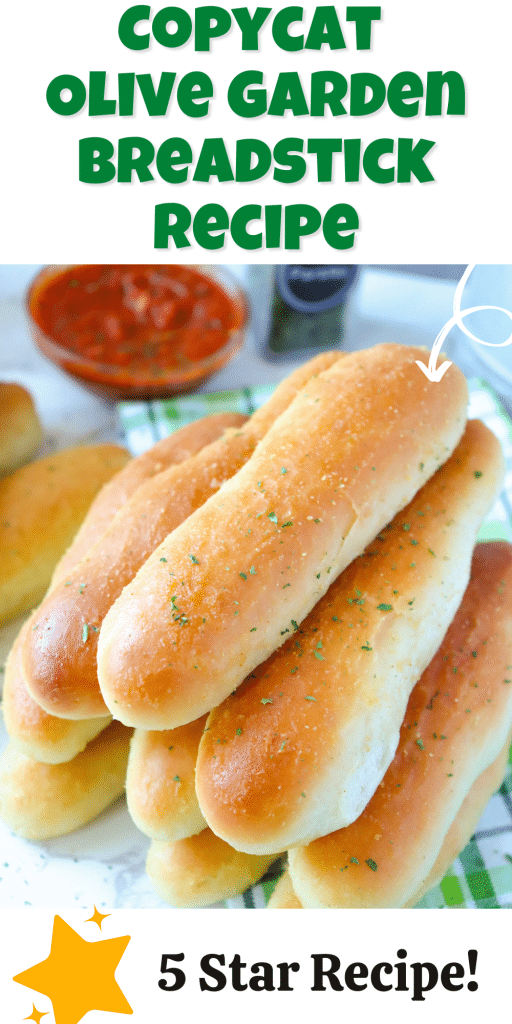 These homemade breadsticks are light and fluffy and lightly browned, perfect as a side to any soup or pasta dish. These breadsticks are our favorite Copycat Olive Garden Breadsticks recipe!