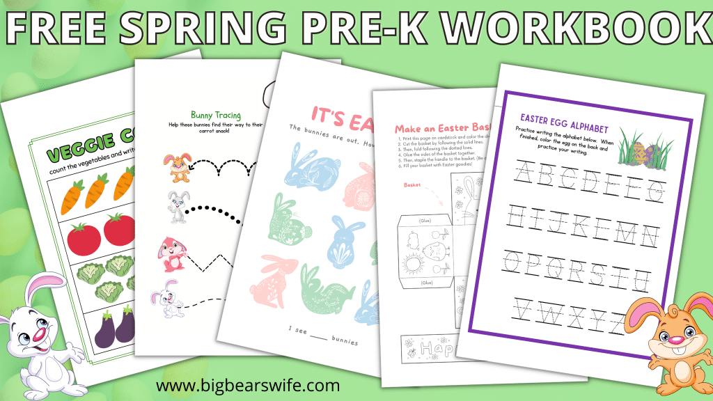 Is your little one in Preschool? If you are looking for a little workbook for them to practice writing their name or coloring, I've got a free one for you!