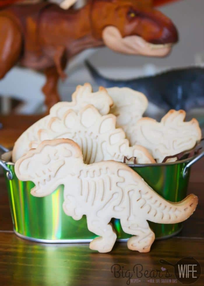 Fossil Dino Cookies