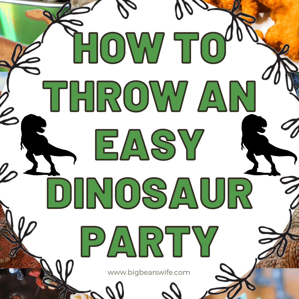 Planning on throwing a fun Dinosaur Party? We've got some fun Dinosaur party decorations, dino party foods and party favor ideas that will help you throw a great party without breaking the bank!