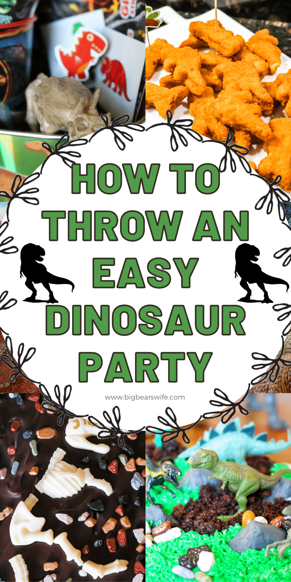 Planning on throwing a fun Dinosaur Party? We've got some fun Dinosaur party decorations, dino party foods and party favor ideas that will help you throw a great party without breaking the bank!  via @bigbearswife