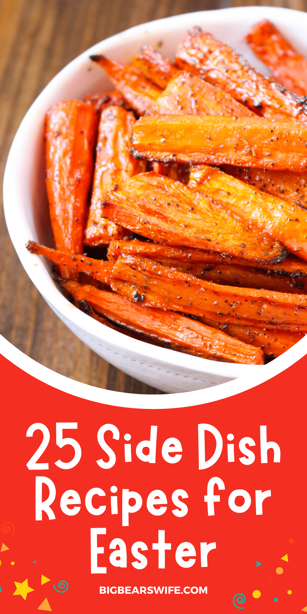 While we love a good ham recipes for Easter, the side dishes are our favorite part of this holiday meal! Looking for a old fashioned southern favorite or a lighter option to grace the Easter lunch table this year? Take a look at these 25 fantastic side dish recipes for Easter that are ready to hop their way onto your Easter table!  via @bigbearswife