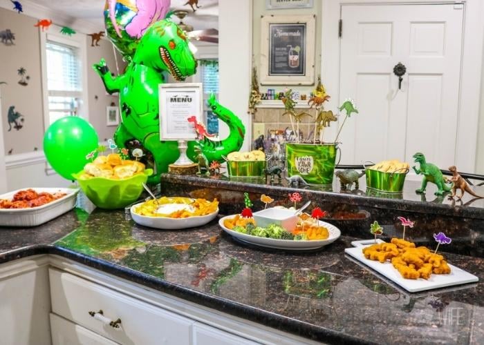 Dino Party Dino Food Table