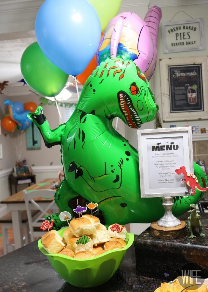 Dino Party Trex Balloon