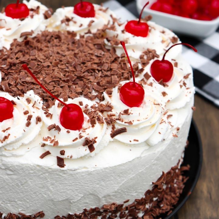 Black Forest Mousse Cake Feature image