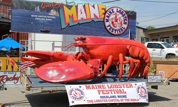 Maine Lobster Festival Float