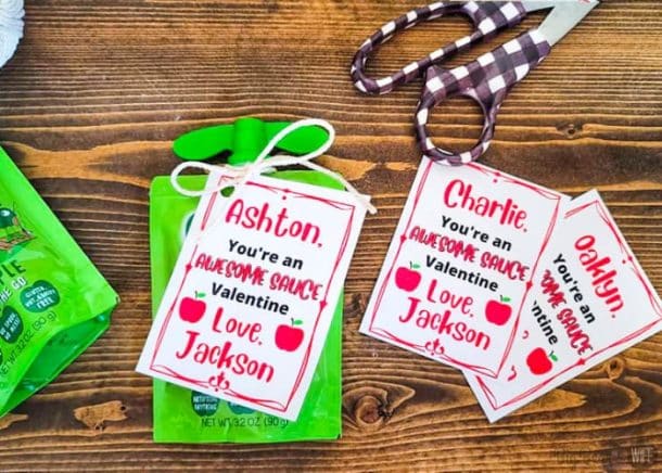 You're An AwesomeSAUCE Valentine Free Printable - Big Bear's Wife
