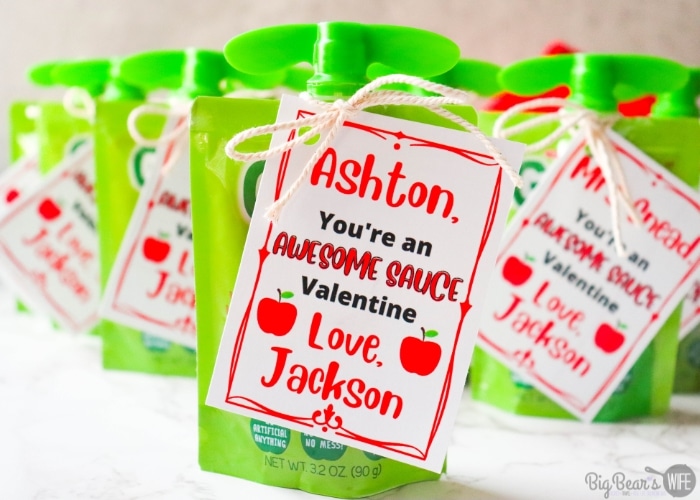 You're An AwesomeSAUCE Valentine Free Printable (1)