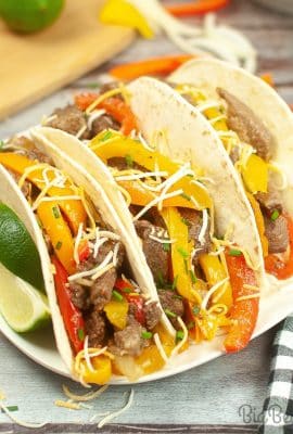 Sheet pan steak fajitas are the perfect weeknight dinner solution. This recipe is easy to prepare and clean up, making it a favorite for busy families. With deliciously seasoned steak, fresh vegetables, and warm tortillas, this meal is sure to be a hit!
