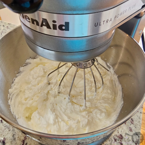 mixing ice cream base