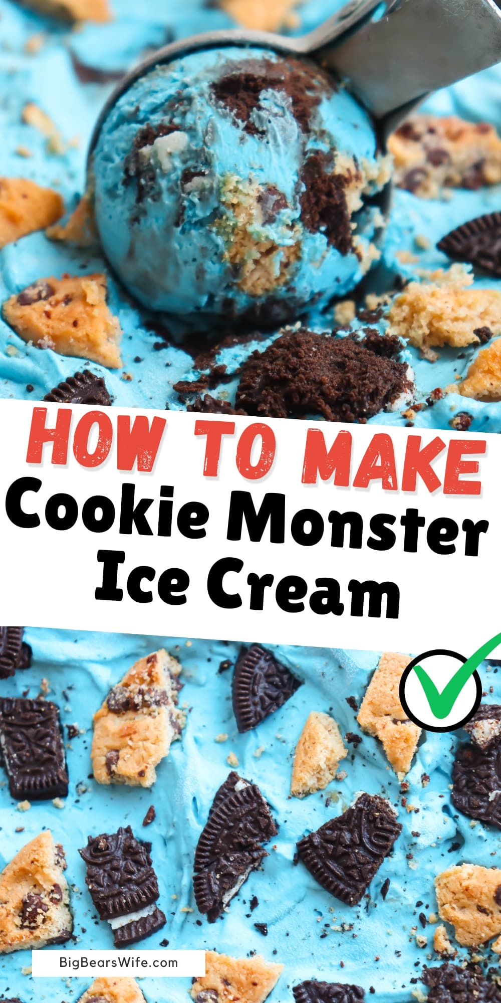 Take your ice cream experience to the next level with Cookie Monster's favorite frozen delight, Cookie Monster Ice Cream. Dive into a world of vibrant blue ice cream with swirls of cookie crumbs, perfectly capturing the essence of everyone's beloved Sesame Street character. Learn how to recreate this whimsical treat at home and surprise your friends and family with a dessert that is as delightful to look at as it is to eat. Get ready to unleash the inner child in you! via @bigbearswife
